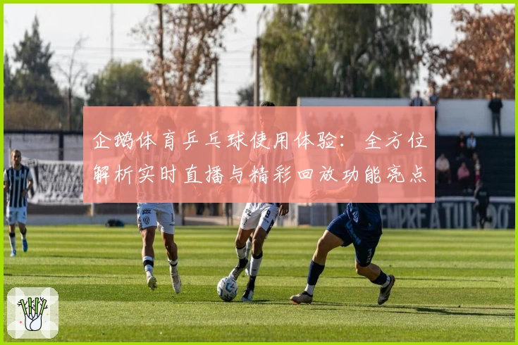 企鹅体育乒乓球使用体验:全方位解析实时直播与精彩回放功能亮点